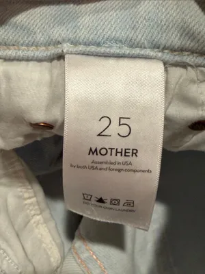 MOTHER the pixie tomcat ankle High-Rise Jeans pina colada paradise wash 25 thumbnail 7