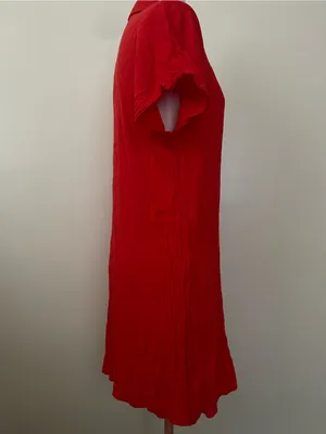Wilfred Red Lightweight Shirt Dress thumbnail 2