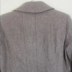 London Fog Women's Classic Gray Pea Coat Size‎ S thumbnail 7