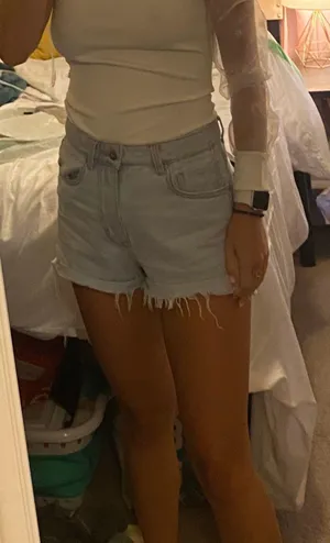 ZARA Jean Shorts thumbnail 2