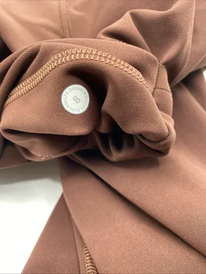 Lululemon swift speed high Rise Leggings Brown Reflective 8 Athletic Athleisure thumbnail 6