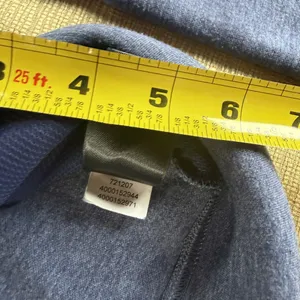 The North Face Women’s Large Full Zip Jacket Blue Heather Fleece NWOT thumbnail 9