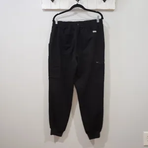 FIGS Slim Samora Jogger Scrub Pants Womens L Black Cargo Medical Nursing thumbnail 2
