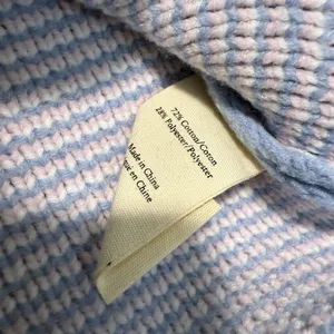 LoveShackFancy Hathaway Knit Mini Skirt Bow Print‎ in Blue Skies Coquette Girl thumbnail 5