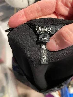 Buffalo David Bitton Cute Y2K velvet floral burnout flutter sleeve crop festival indie sleaze fairy thumbnail 2