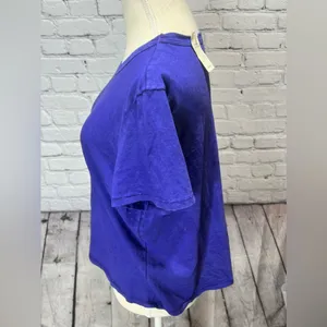 NWT Aerie distressed look t shirt size XL thumbnail 6