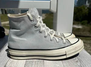 Converse Chuck 70 High Ghosted Light Blue Egret A03447C Women's 7 Men's 5 thumbnail 1