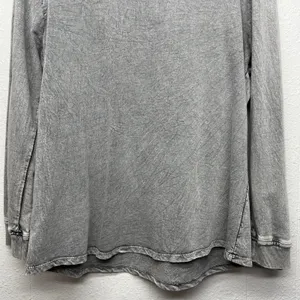 North Style Embroidered Floral Stonewash Sweater Womens Large Boho Whimsigoth thumbnail 8