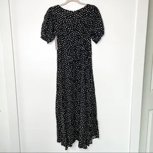 Anthropologie + Faithfull The Brand Eveline Polka Dot Midi Dress thumbnail 5