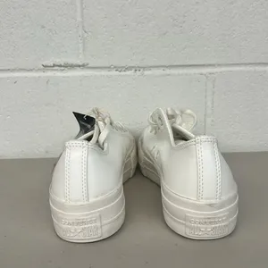 Converse sz8.5 all white CT ox lift platform sneaker 564429c solid shoe thumbnail 3