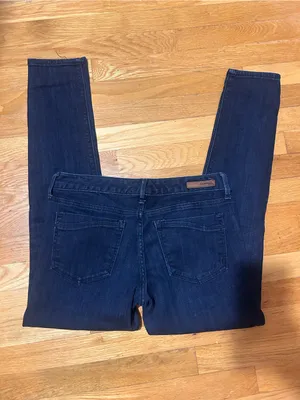 Express Women's Navy Skinny Jeans thumbnail 4