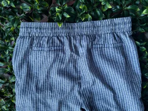 Striped pants Blue Size XL thumbnail 4