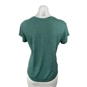 Abercrombie & Fitch Green Logo Crew Neck Short Sleeve Basic Tee T-Shirt Top Sz S thumbnail 4