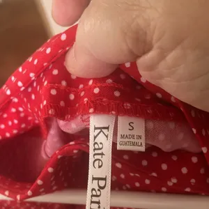 FINAL MARKDOWN Kate park Red Polka Dot Women's Shorts small thumbnail 5