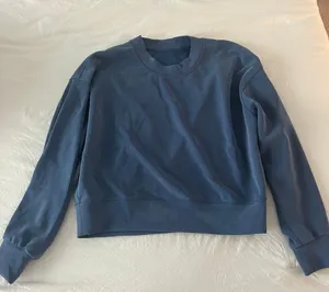 Softstreme Perfectly Oversized Cropped Crew Blue Size 4 thumbnail 1