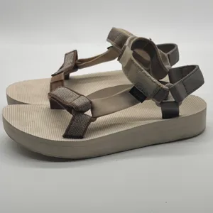 Teva Midform Universal Sandals Tan Brown Platform Strappy Womens Size 9 thumbnail 2