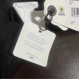 Prana NWT‎ Upswell Bikini Bottom | Black | Size Small Beach Booty Magic thumbnail 4