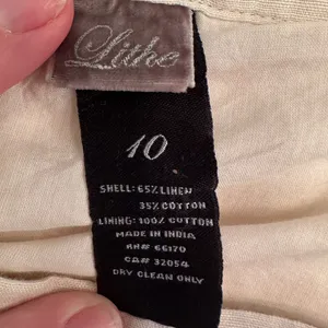 Anthropologie Lithe Tiered Skirt Women’s Sz 10 Ivory Embroidered Boho Hippie thumbnail 6
