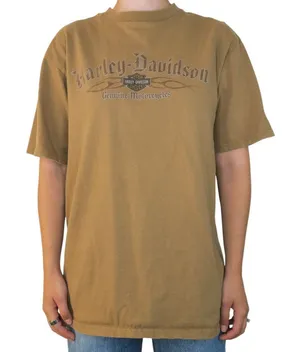 Vintage Y2K 2008 Harley Davidson Shirt thumbnail 1