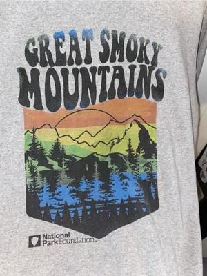 Great Smoky Mountains Graphic Sweatshirt Fall National Park Foundation comfy thumbnail 4