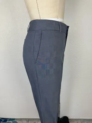 Banana Republic The Martin Fit Women’s Sz 10 Grey Cuffed Ankle Pans Tapered. thumbnail 5