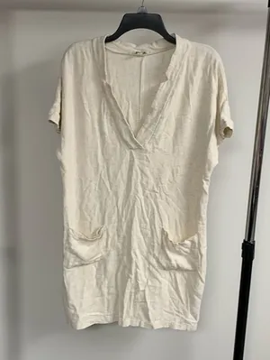 NWOT Umgee Linen Blend Dress Size L thumbnail 1