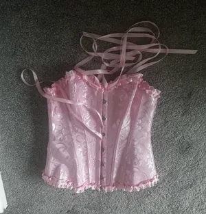Pink corset Size XS thumbnail 1