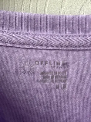 Aerie Weekend Away Ribbed Long Sleeve in Purple thumbnail 4