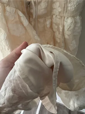 Mustard Seed NEW!‎ Ivory Floral Textured Dress thumbnail 7