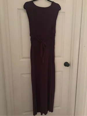 Love Squared Women's Plus Size Knotted Maxi Dress, Size 2X thumbnail 2
