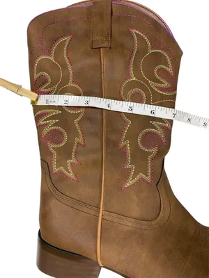 SheSole Women’s Size 10 Wide Brown Country Western Cowboy Boots Square Toe NIB thumbnail 8