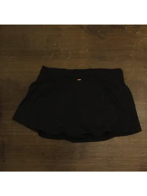 NWT Anne Cole Soft Band A-Line Swim Skirt MYPB41401 Black 22W thumbnail 3