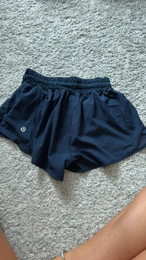 Navy Hotty Lululemon Hot Shorts 2.5" thumbnail 2