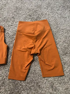Girlfriend Collective shorts and tank set size XS thumbnail 3