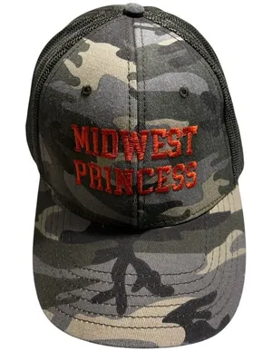 Otto Midwest Princess Camo Trucker Hat One thumbnail 1