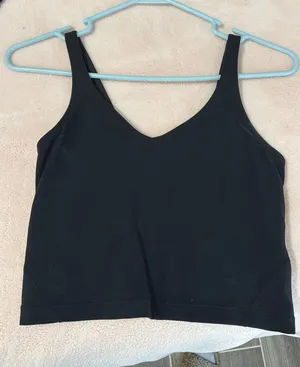 Athletic Crop Top Black Size M thumbnail 1
