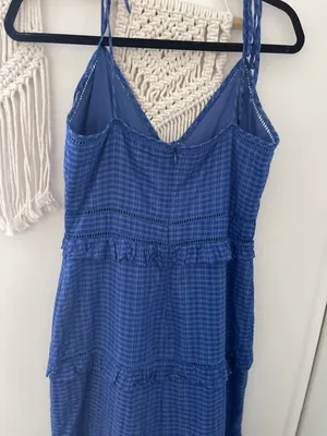 Lovers + Friends Ulyanna Midi Dress in Cobalt thumbnail 5