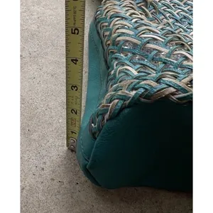 Vintage Style & Co. Sling Woven Blue Large Shoulder Bag Tote Women’s Purse thumbnail 8