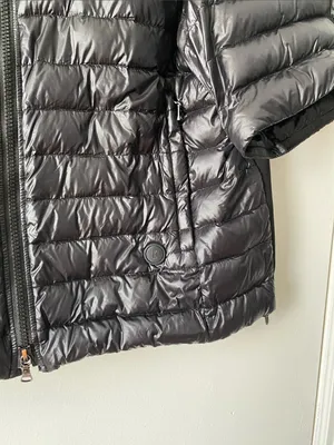 Bogner Down Filled Short Sleeved Jacket Black Size 6 thumbnail 4