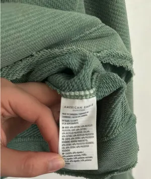 American Eagle V-Neck Sweatshirt Pullover thumbnail 4