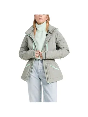 Free People Movement All Prepped Ski Snow Quilted Puffer Jacket Insulated Sz M thumbnail 16