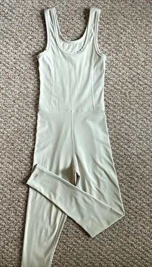 Set Active Sportbody Jumpsuit Oat Milk thumbnail 3