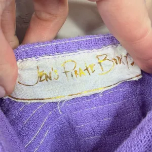 Jen's Pirate Booty Lilac Purple Cotton Shorecrest Gauze Smocked Flowy Maxi Dress thumbnail 8