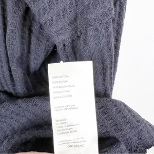 NWT Free People Juicy Cowl Neck‎ Thermal Top Women's Size XS Black Boho thumbnail 7