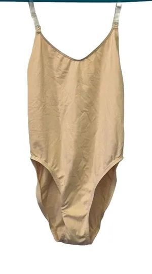 NWOT Capezio Nude‎ Camisole Leotard Bodysuit Small Dance Ballet thumbnail 1