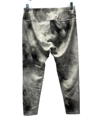 CALIA by Carrie Underwood Black & White Cloud Wash High-Waist Leggings thumbnail 3