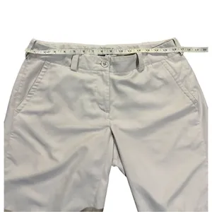 Nike Golf Tour‎ Performance dri fit sz 10 off-white women’s shorts thumbnail 6