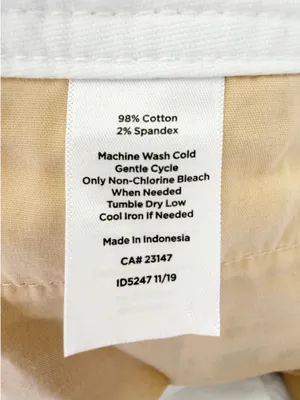 Talbots Wide Leg Crop Chino Pants in White Size 10 thumbnail 7