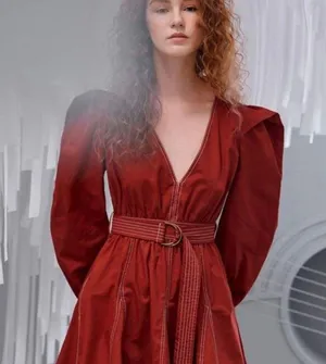 Flared Hem Dress thumbnail 2