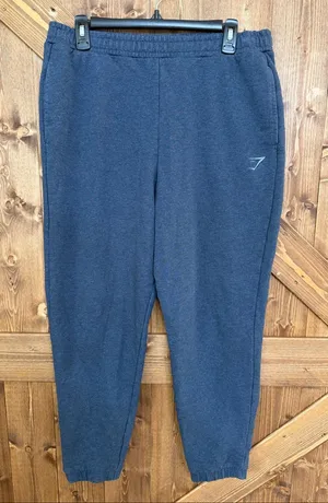 Gymshark Women’s Size Medium Blue Jogger Sweatpants Athletic Lounge (7971) thumbnail 1